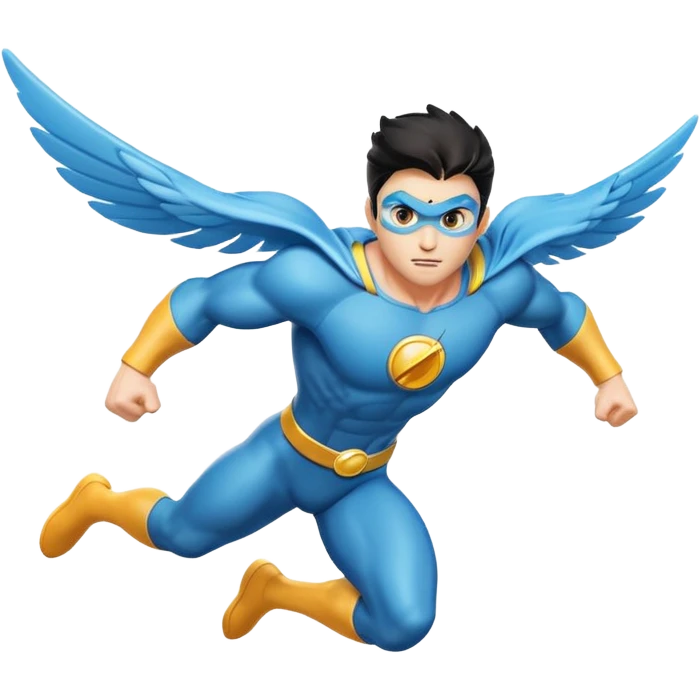 Invincible flying emoji
