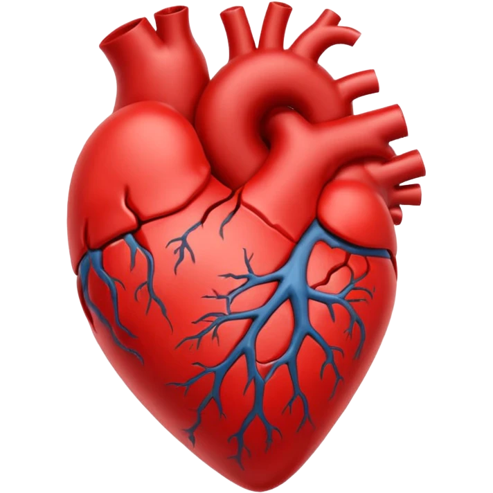 red beating heart emoji