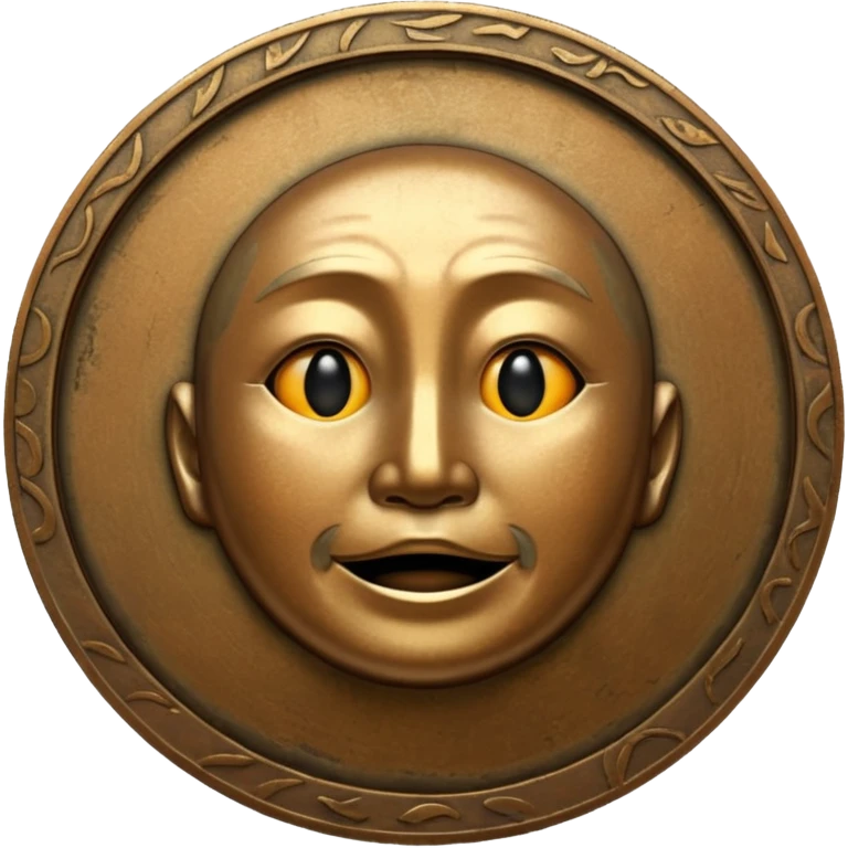 old japanese coin emoji