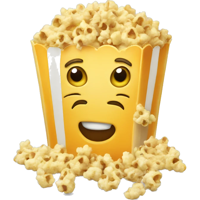 Cheese popcorn  emoji