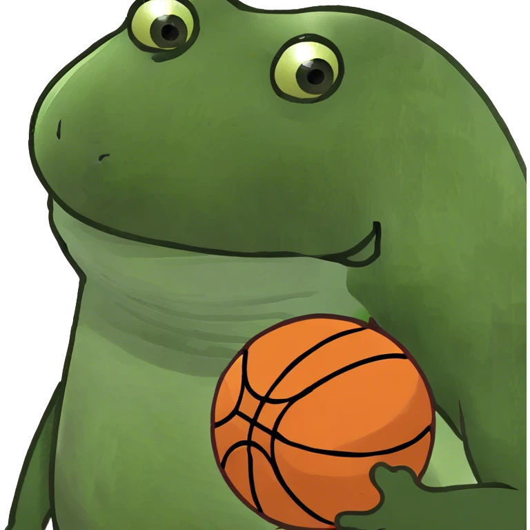 Donut basketball emoji