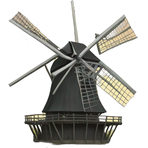 Dutch windmill emoji