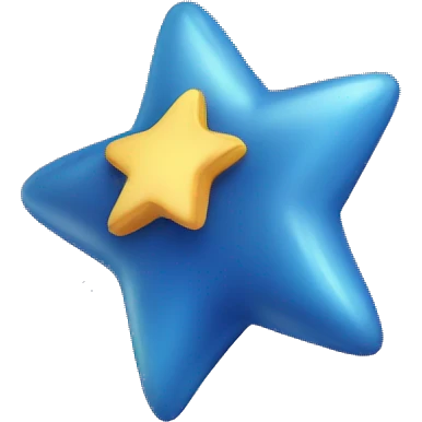 falling star with light emoji