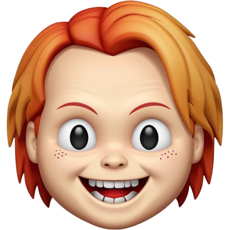 Un emojin de chuky emoji