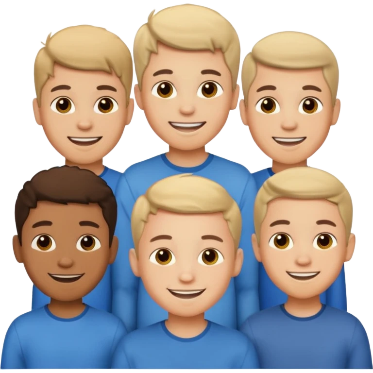 Create an emoji for the group named The BOYz. emoji