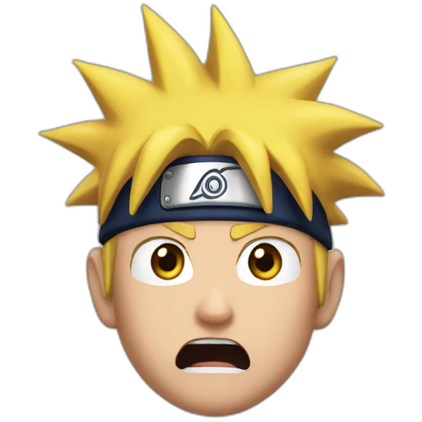 naruto shocked emoji