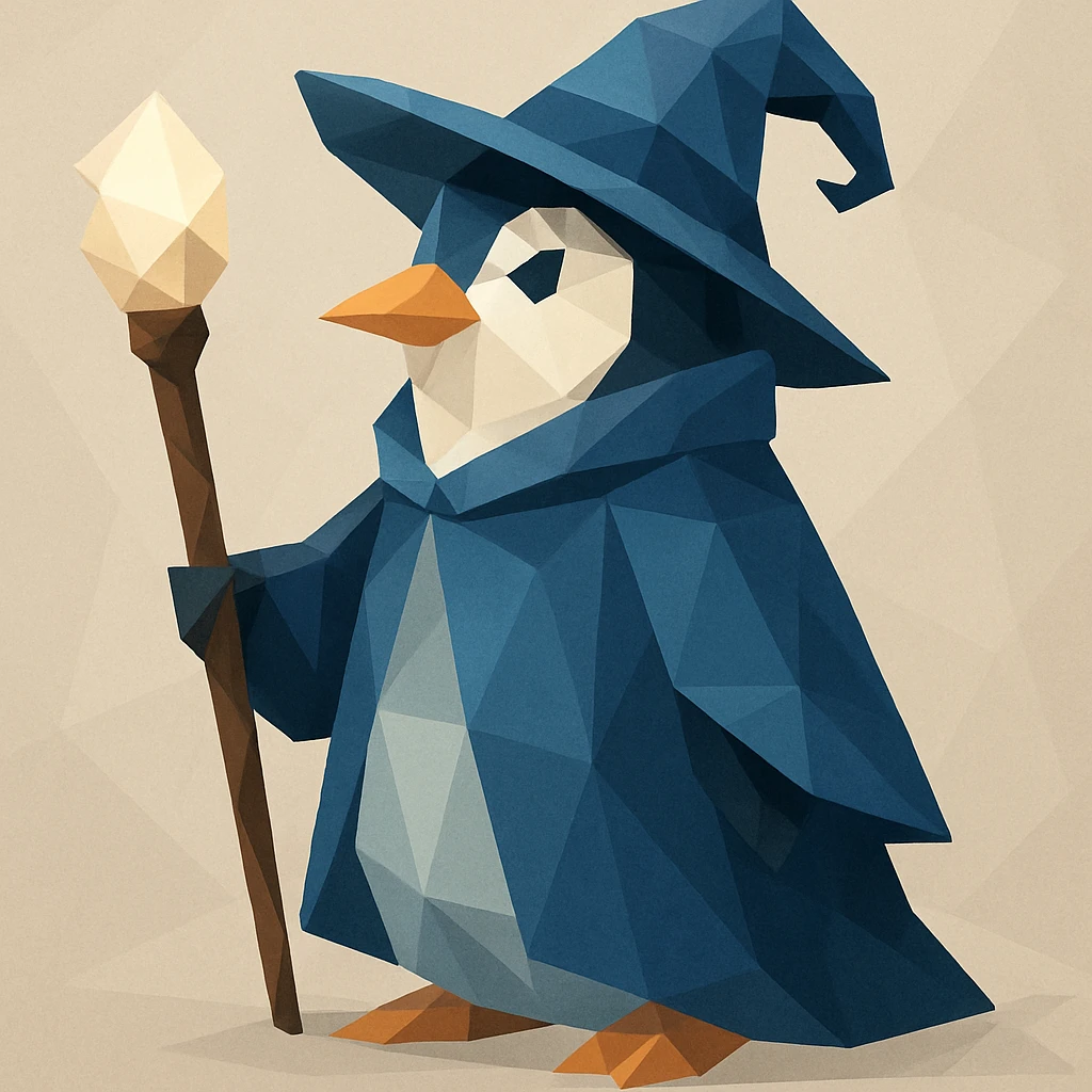 Penguin Wizard 34555132231232131 emoji