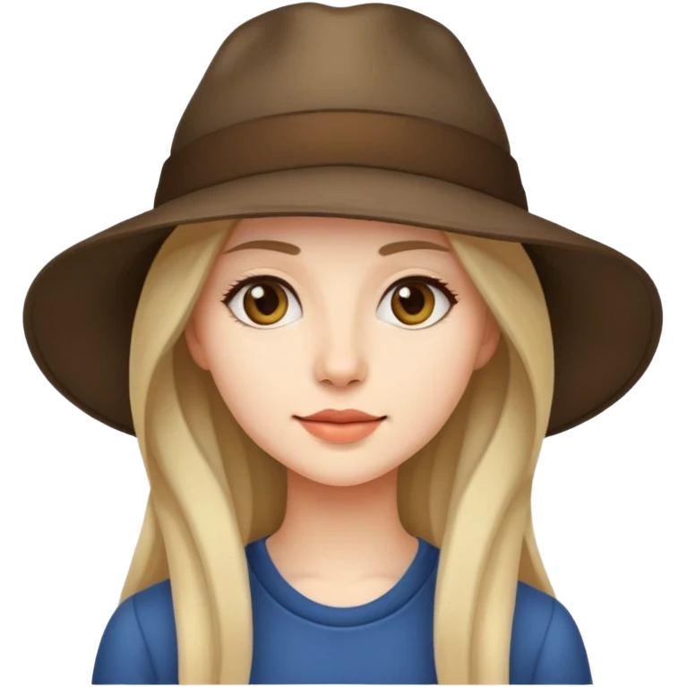 "- Nữ
- 25 tuổi
- Da trắng
- Tóc dài
- Mặt bình thường
- Đội mũ" emoji