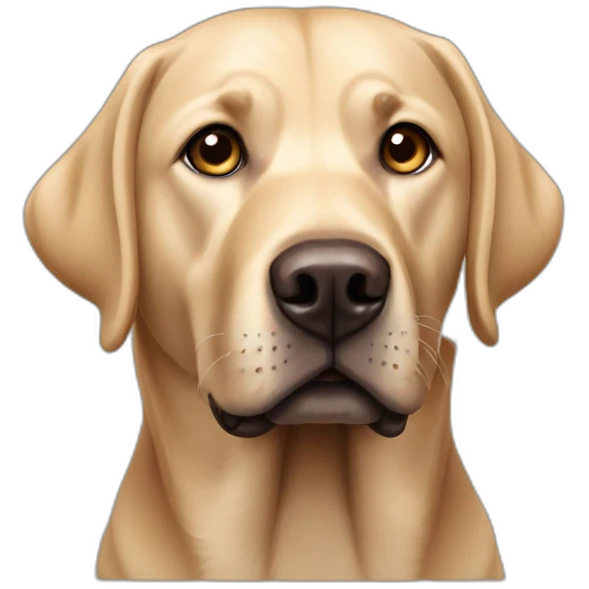 Labrador braun emoji
