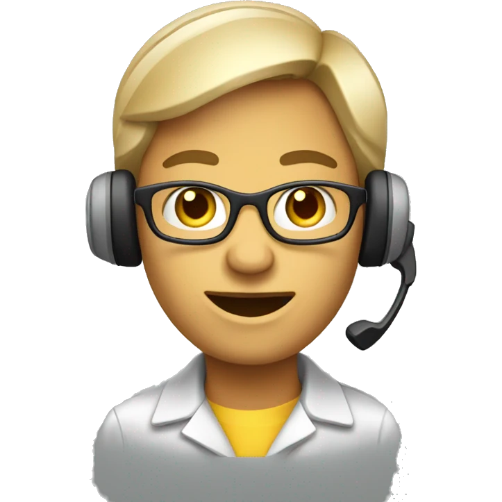 telemarketing agent emoji