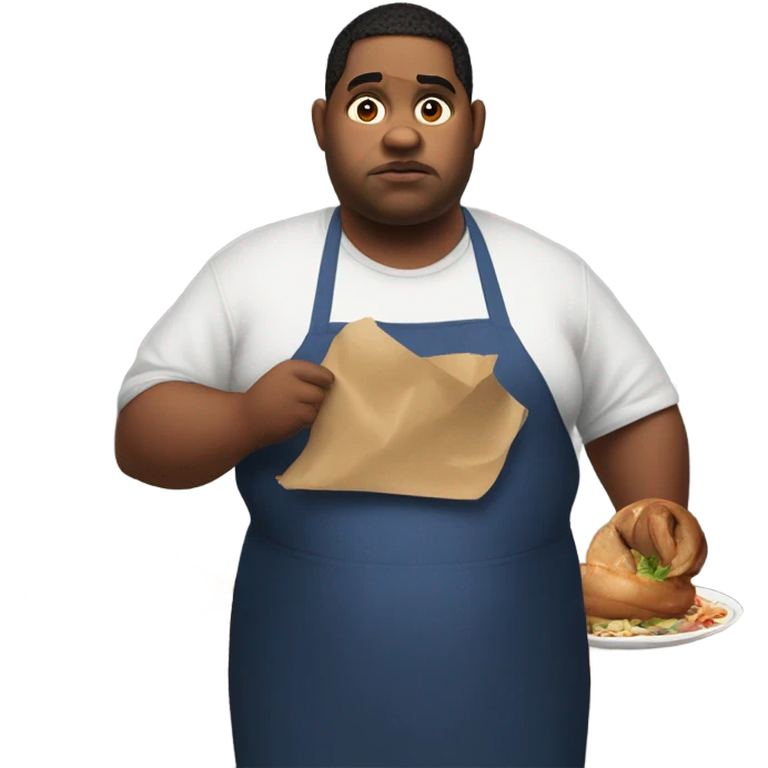 Contestant from 600 lb life with food emoji