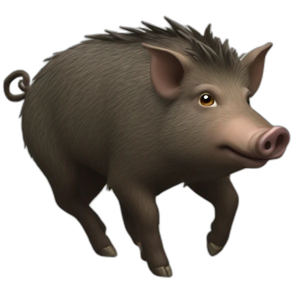 wild-boar-explosed emoji
