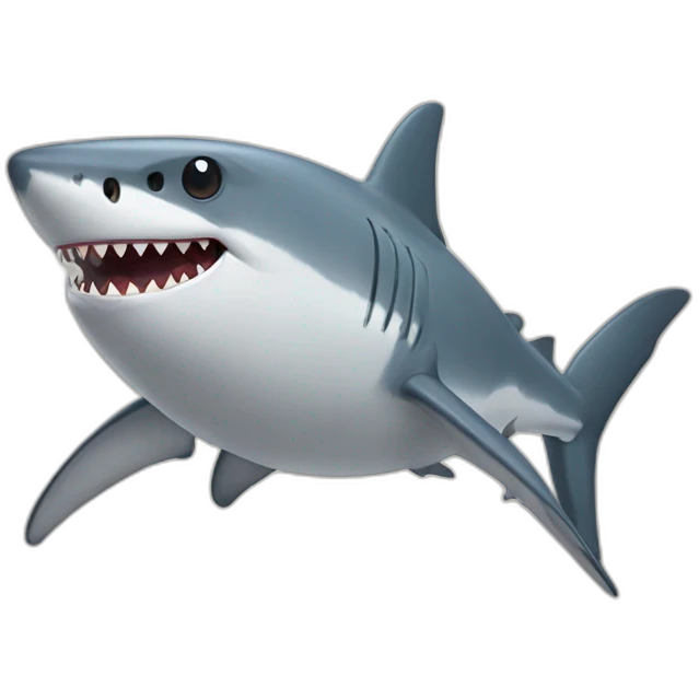 shark mixe bird emoji