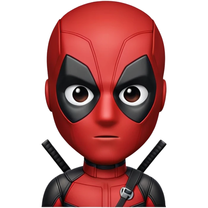 deadpool superhero emoji