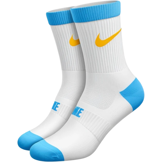 nike white socks emoji