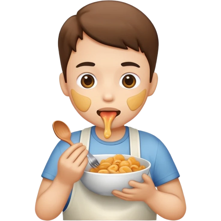 Eating  emoji