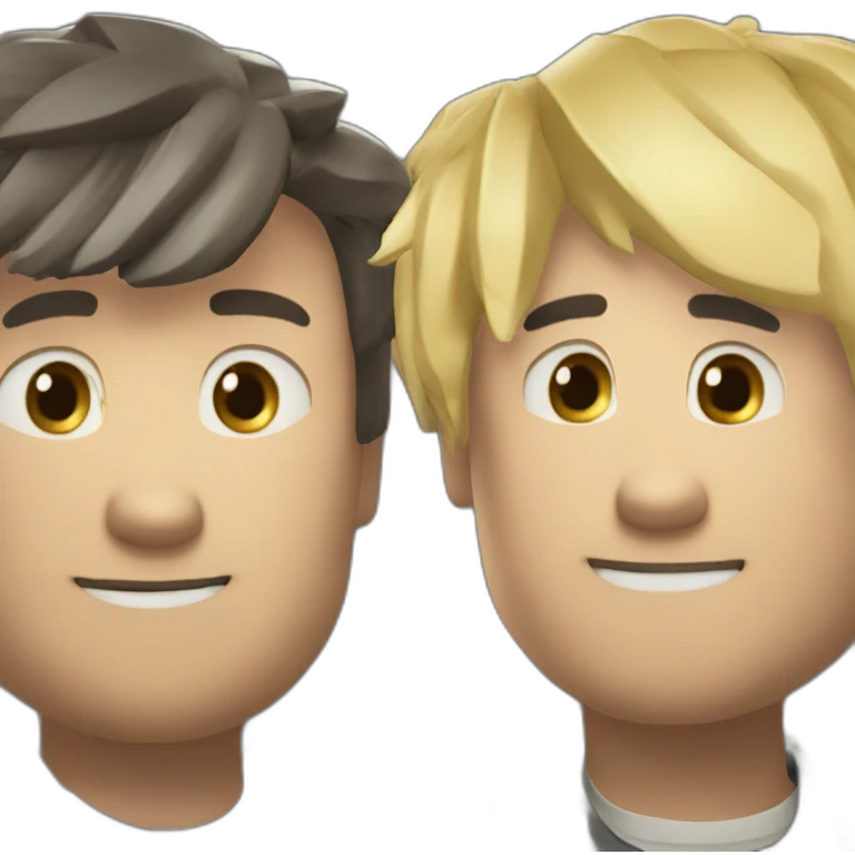 David Baszucki and Erik Cassel (Roblox) emoji