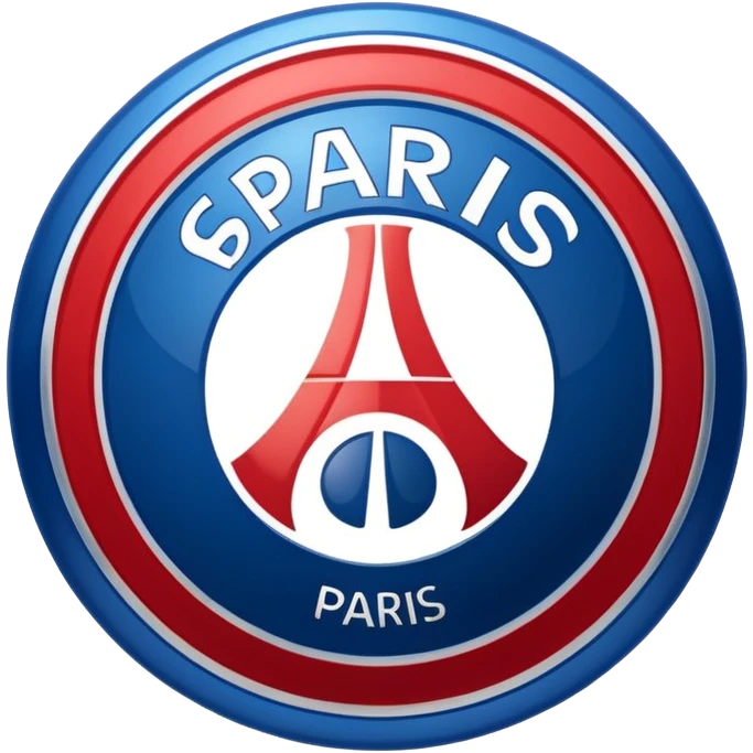 Psg logo with a kaina name emoji