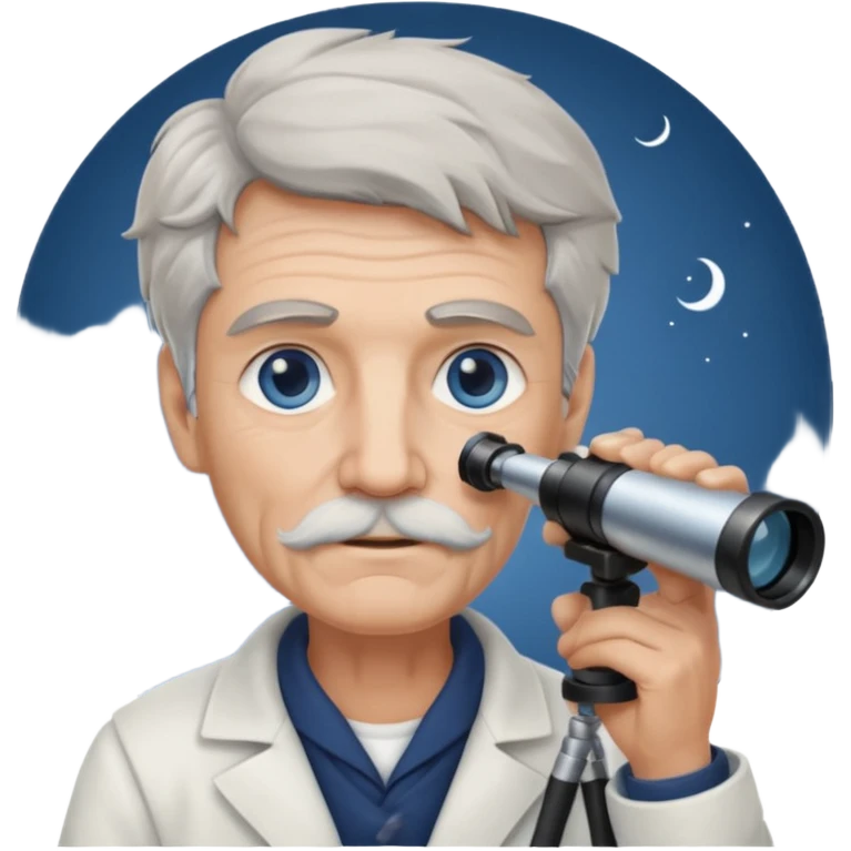 old sailor with a telescope emoji