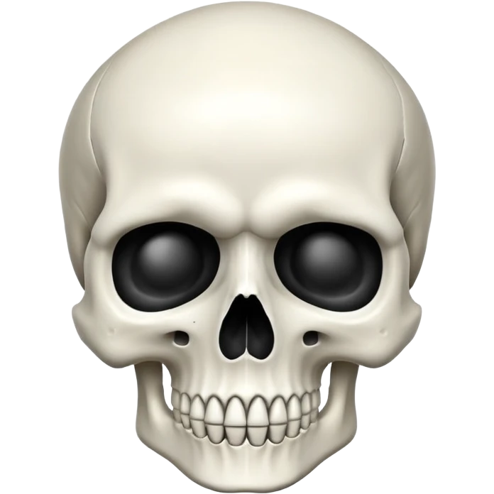 skull emoji classic style emoji