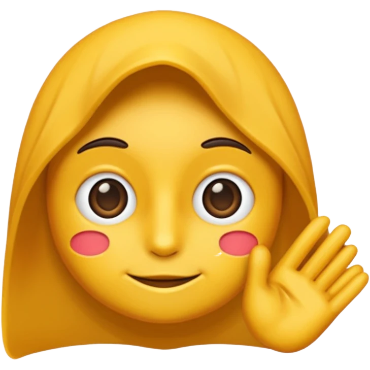 پاپیون کرمی emoji