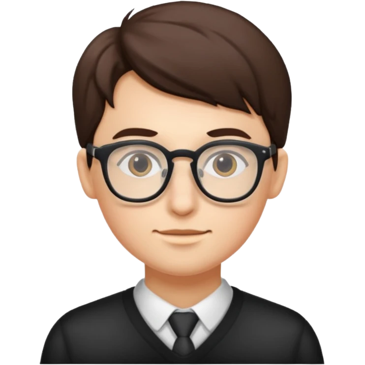 glasses wearing glasses emoji