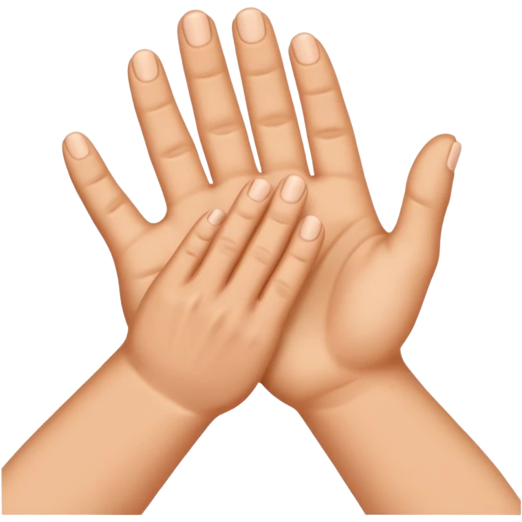 make this emoji 🫰upside down emoji