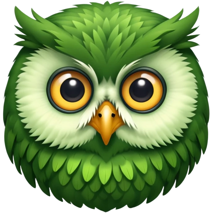 Green Owl emoji