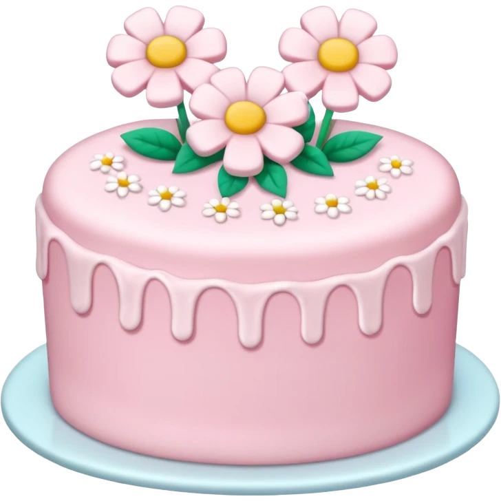 baby pink cake emoji