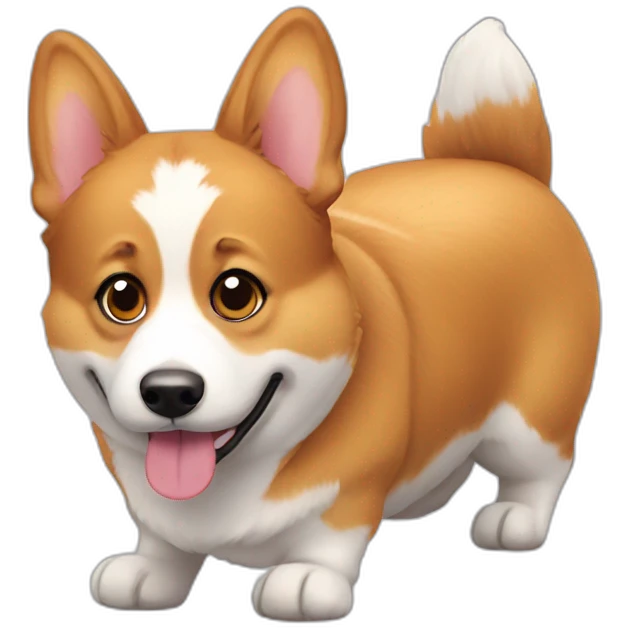 Corgi dog emoji