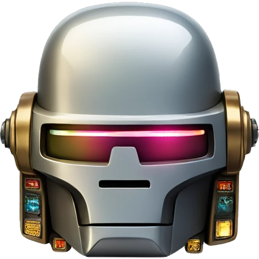 Reed LED DaftPunk-style robot talk box emoji