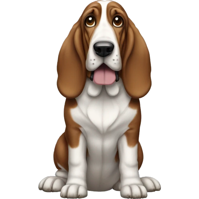 Dog-basset-hound-full-height emoji