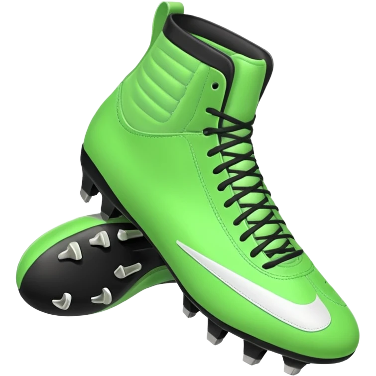 Light green Football boots emoji