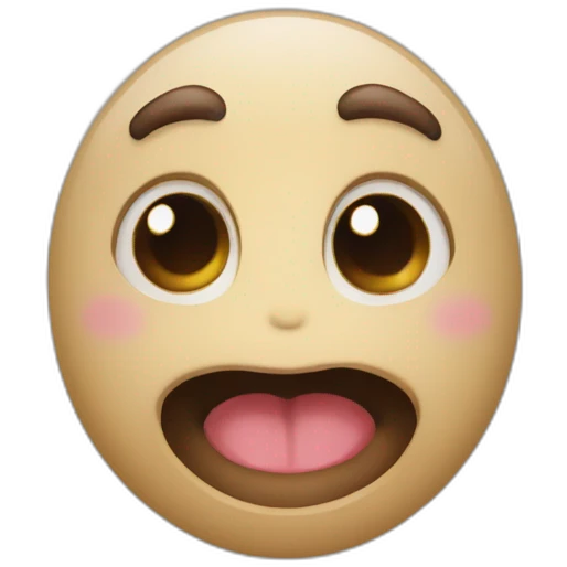 caca qui tire la langue emoji