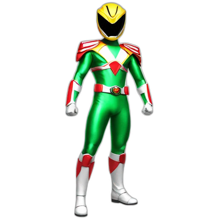 ultralaser power ranger full body emoji