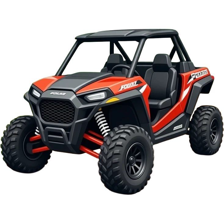RZR driving in trail emoji