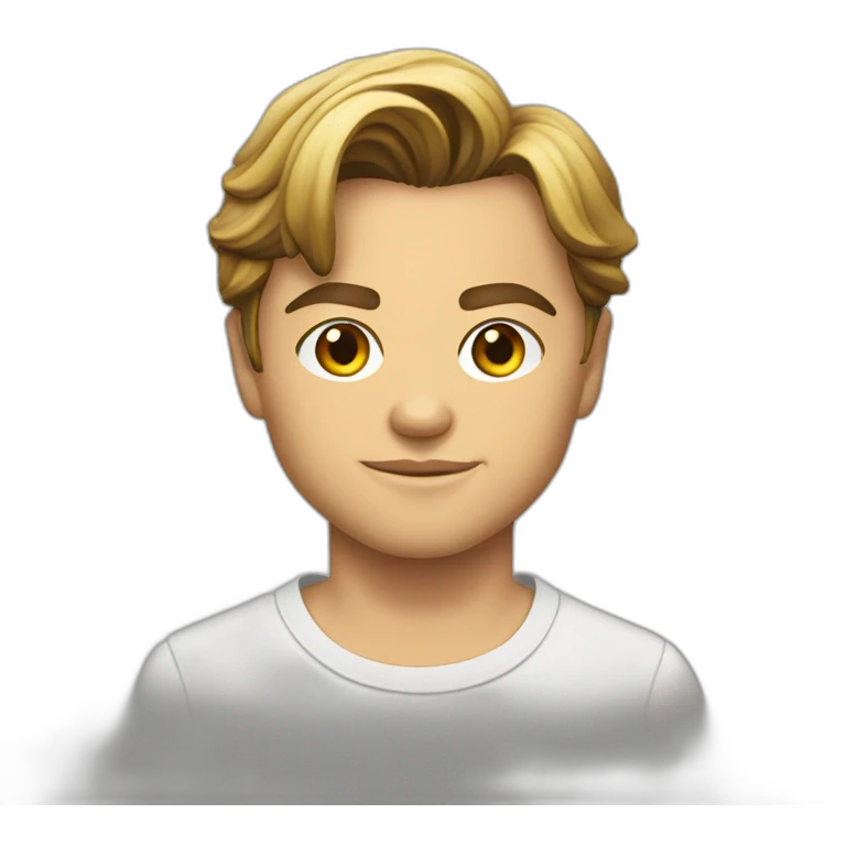 leonardo dicaprio young  emoji