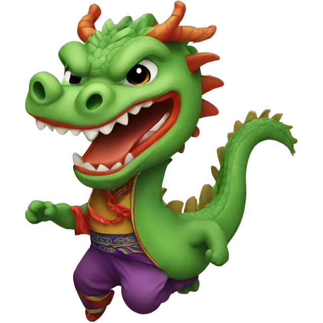 dragon dancing emoji