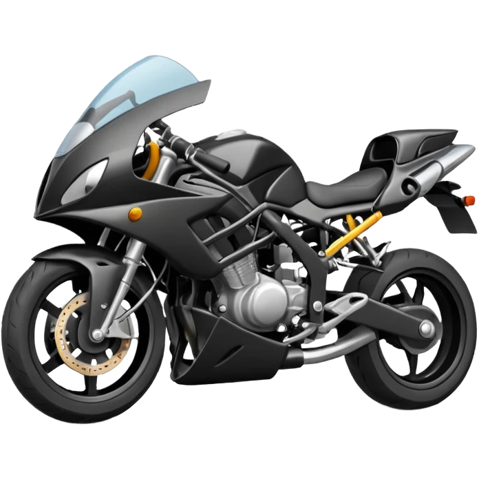 crashed sports motorcycle emoji