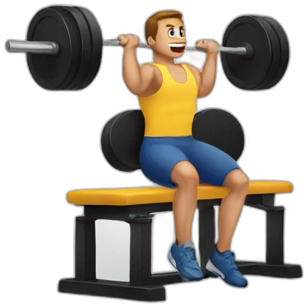 bench press emoji