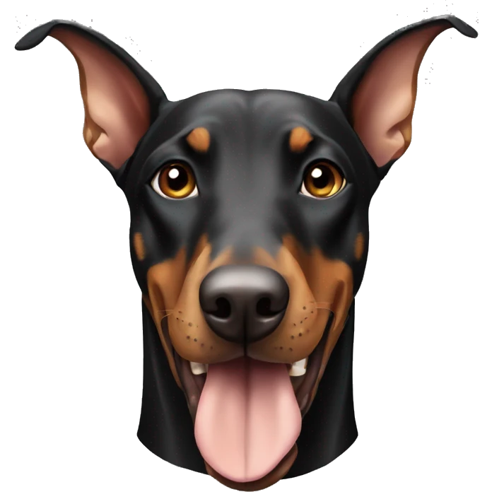 Doberman emoji