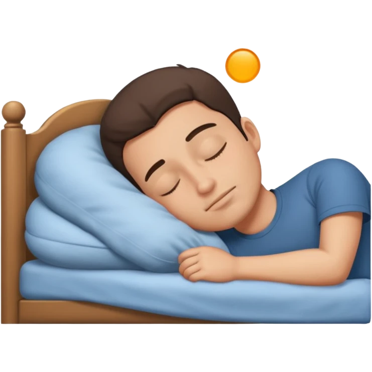 man sleeping  emoji