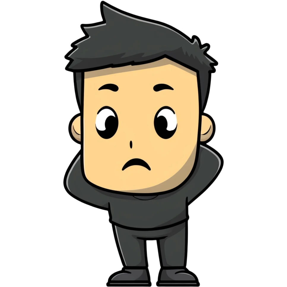 confused man emoji