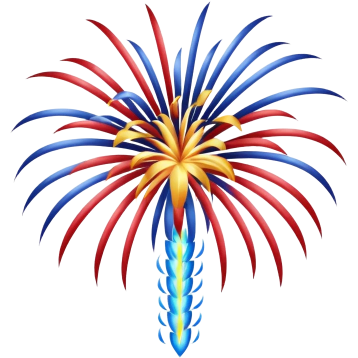 July fireworks emoji