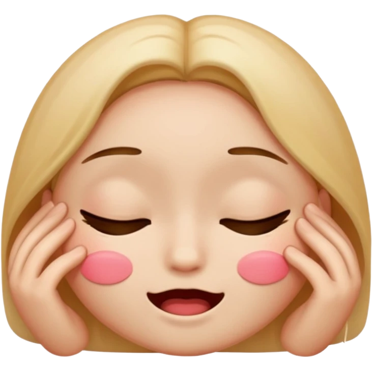 Create a shyness imoji emoji