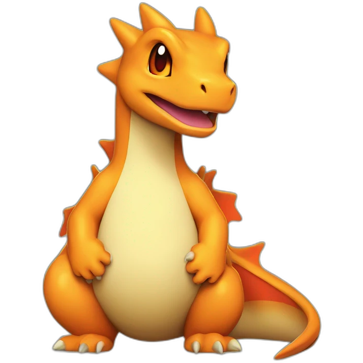 Charizard claude monet style emoji