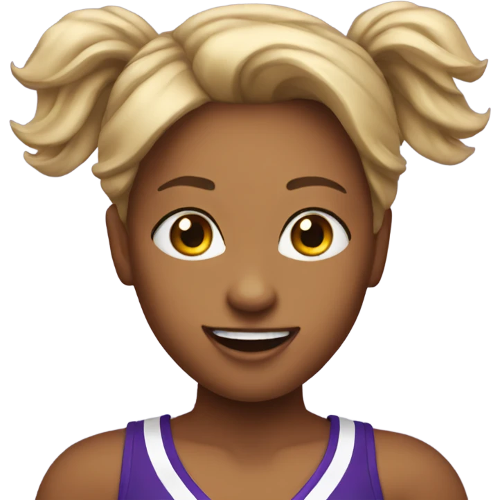 Allstar cheerleader emoji