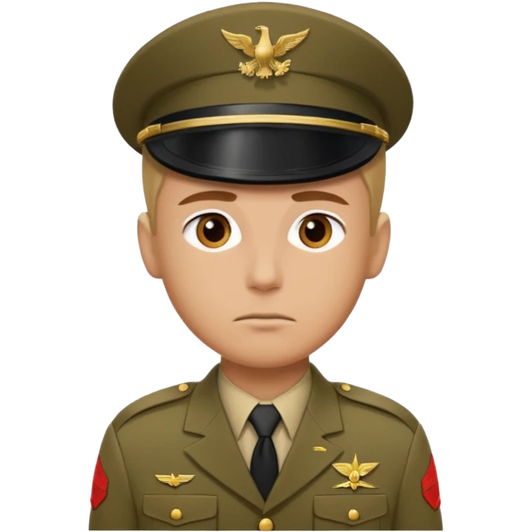 His rank is soldier emoji