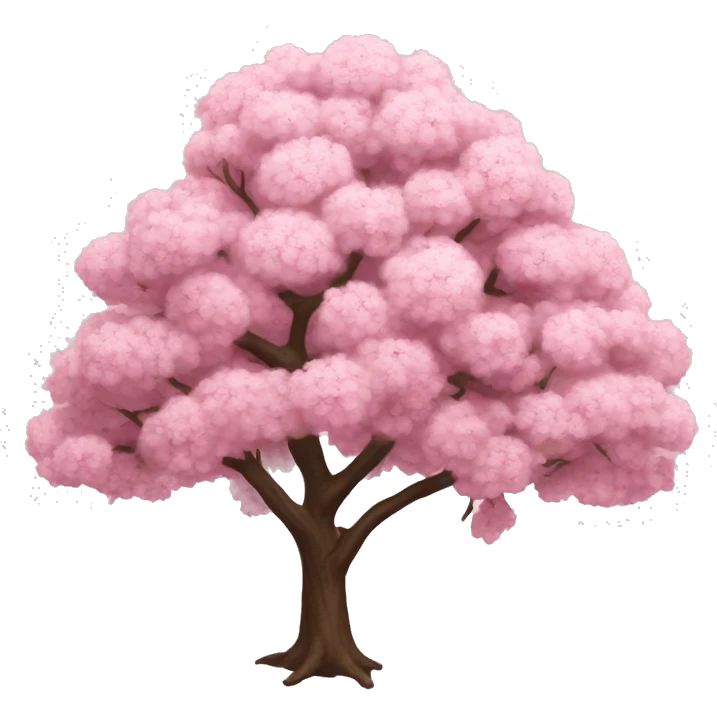 Sakura tree realistic  emoji