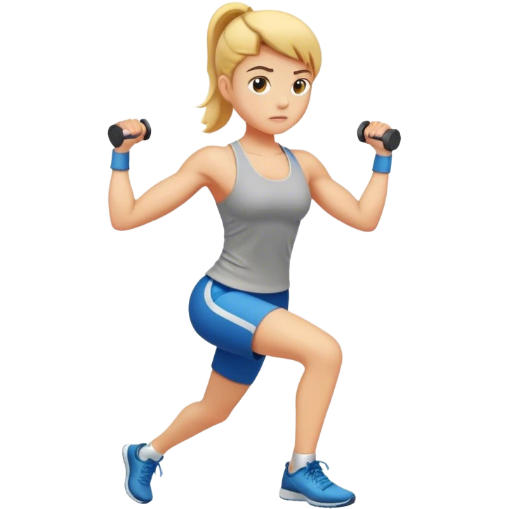 Working out emoji